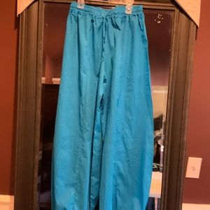 Linen beach cover up pants